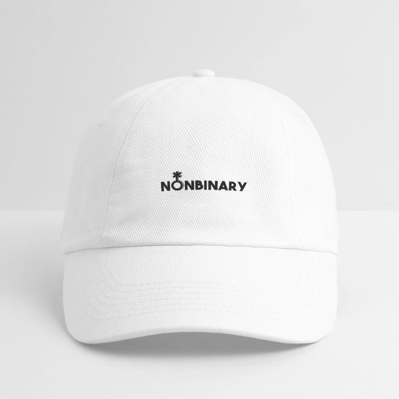 Nonbinary symbol and font Nonbinary nonbinary Baseball Cap