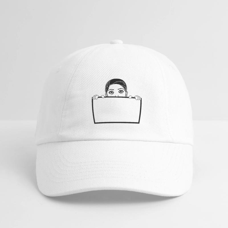 text shield hide edge wall write crazy Baseball Cap