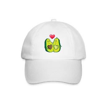 Avocats amoureux - Amour d'avocat - Casquette classique - blanc/blanc - Devant