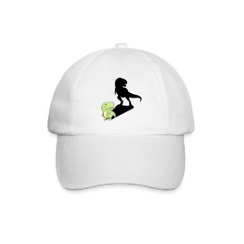 Small, big time! - Dream big - Baseball Cap - white/white - Front