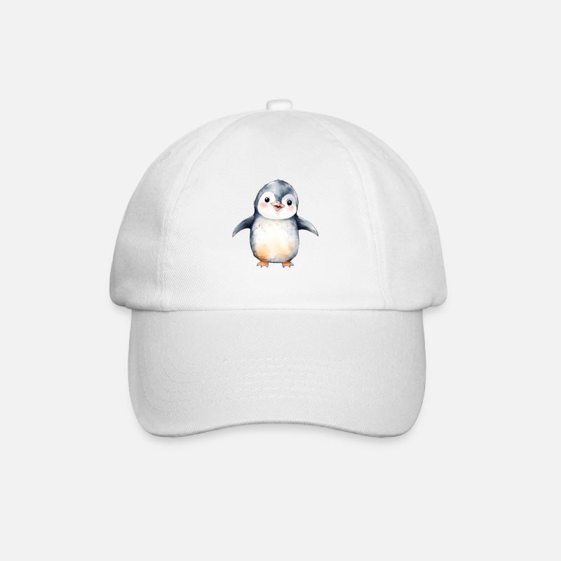 Pingouin - Casquette classique - blanc/blanc