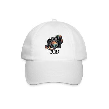 Capture the Journey - Baseball Cap - white/white - Front