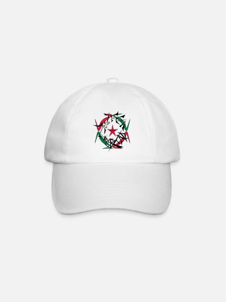 EZLN - Baseballkappe - Weiß/Weiß