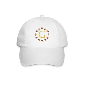 Butterflies E 56 g - Baseball Cap - white/white - Front