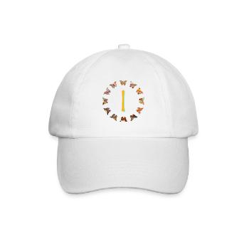 Papillons E 56 i - Casquette classique - blanc/blanc - Devant