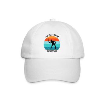 Racqueetball - Casquette classique - blanc/blanc - Devant
