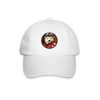 Brigade de pompiers de Polar Bear - Casquette classique - blanc/blanc - Devant