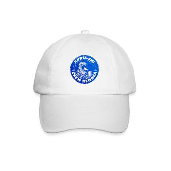 Ente Apres Ski Team Spruch - Baseballkappe - Weiß/Weiß - Vorne