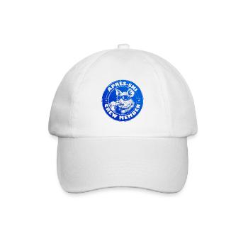 Schwein Apres Ski Sau Team Spruch - Baseballkappe - Weiß/Weiß - Vorne