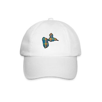 Guadeloupe - Baseballkappe - Weiß/Weiß - Vorne
