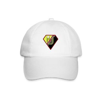 Superdortmund by fedor zkandal - Baseballkappe - Weiß/Weiß - Vorne
