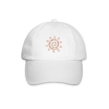 Mantra sun - Baseball Cap - white/white - Front