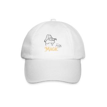 Ressentez la magie - Biathlon - Casquette classique - blanc/blanc - Devant