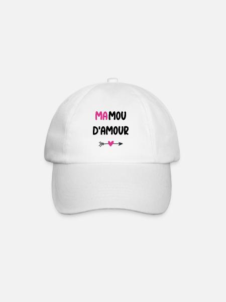 Mamou d'amour - Casquette classique - blanc/blanc