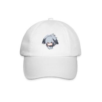 Mignon Shoebill Anime Fille - Casquette classique - blanc/blanc - Devant