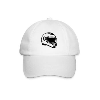 Helm - Baseballkappe - Weiß/Weiß - Vorne
