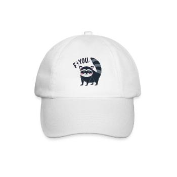 Raton laveur - Casquette classique - blanc/blanc - Devant