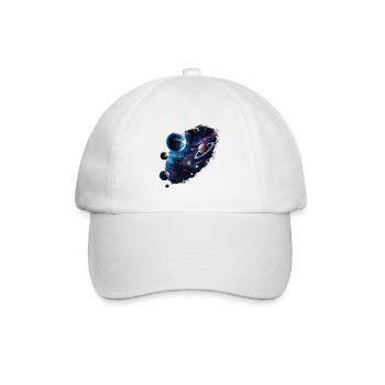 Breathtaking images of alien worlds - Baseball Cap - white/white - Front