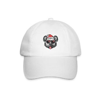 Koala Noël drôle - Casquette classique - blanc/blanc - Devant