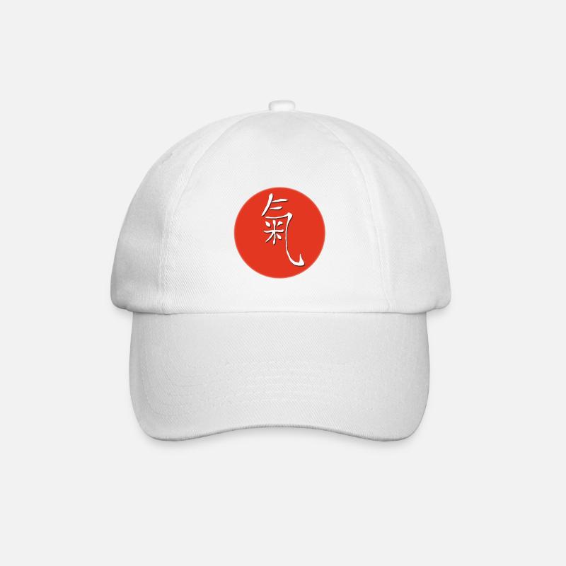 red chi - Casquette classique - blanc/blanc