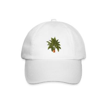 plant - Baseball Cap - white/white - Front