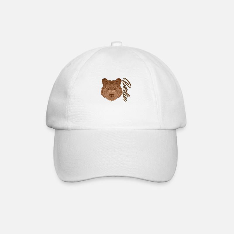 Berlin & Bear - Casquette classique - blanc/blanc