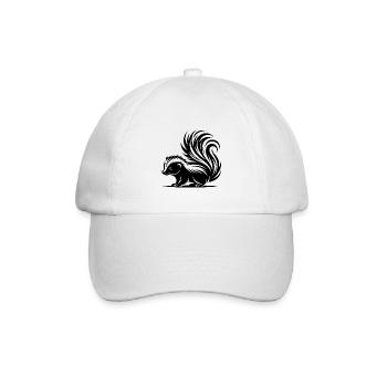 Mignon bébé mouffette câlin - Casquette classique - blanc/blanc - Devant