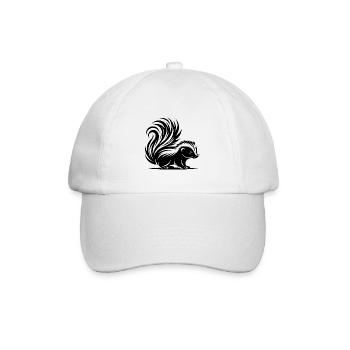 Bébé mouffette câlin - Casquette classique - blanc/blanc - Devant