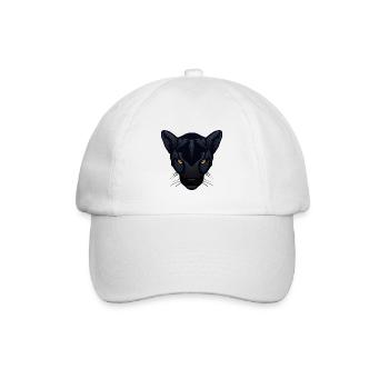 jaguar panthere animal sauvage 1004 x - Casquette classique - blanc/blanc - Devant