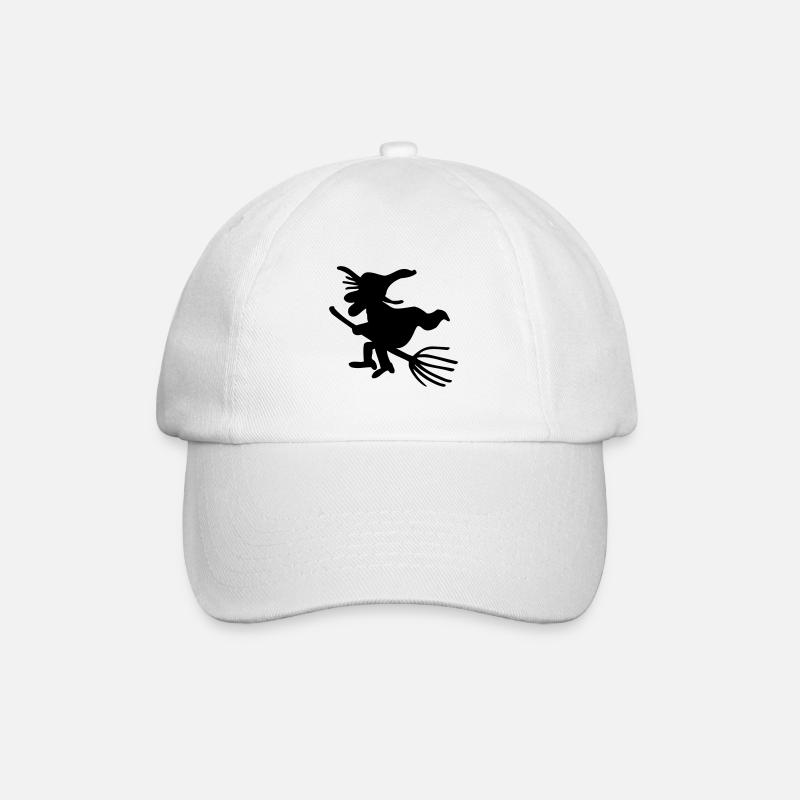 sorcière - Casquette classique - blanc/blanc