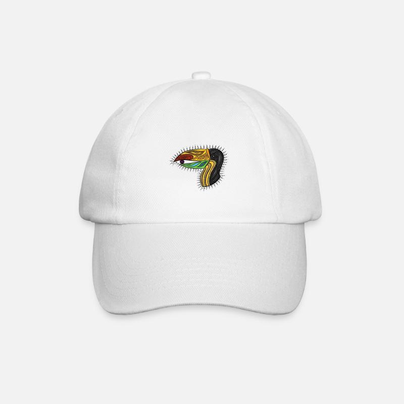 Couleur Mandala Tucan - Casquette classique - blanc/blanc