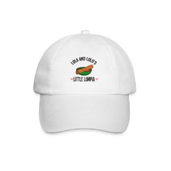 Philippinen Filipino Frühlingsrolle I Geschenk - Baseballkappe - Weiß/Weiß - Vorne