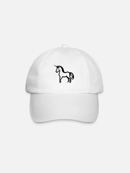 Licorne - Casquette classique - blanc/blanc