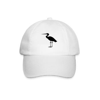 Simple petite cigogne - Casquette classique - blanc/blanc - Devant