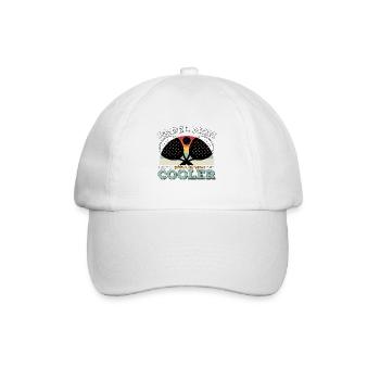 Raquette de padel Tennis Sport I Cadeau - Casquette classique - blanc/blanc - Devant