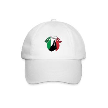 Italy Italian Vaffanculo - Baseball Cap - white/white - Front