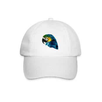 Parrot - Baseball Cap - white/white - Front