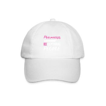 Rx-tezeptionale People Excellent Worker Gesc - Baseball Cap - white/white - Front