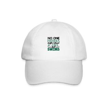 Cadeau de nageuse personne ne fonctionne mieux que - Casquette classique - blanc/blanc - Devant