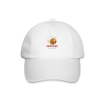 Autumn Most Pumpkiny Season of All Thanksgiving - Baseball Cap - white/white - Front