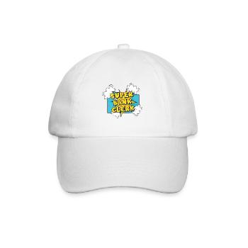 Retro Graphic Bank Clerk Bookkeeper Bank Employee - Baseballkappe - Weiß/Weiß - Vorne