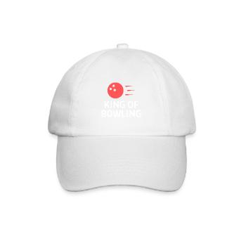 Bowling Sayings Bowling Bowler Skittles Gift - Baseball Cap - white/white - Front
