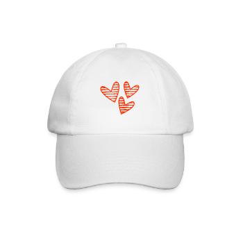 JOYEUX ANNIVERSAIRE. HAPPY BIRTHDAY. ANNIVERSAIRE. - Casquette classique - blanc/blanc - Devant
