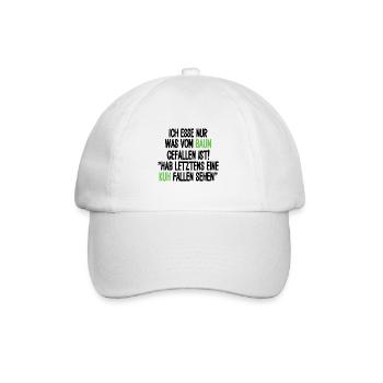 Meat Lover Saying Carnist Meat Fanatic - Baseball Cap - white/white - Front