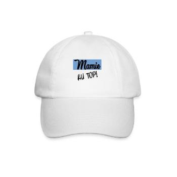 GRANNY. MOTHER'S DAY. HAPPY BIRTHDAY GRANDMA. I LOVE YOU - Baseball Cap - white/white - Front