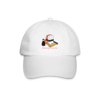 Soy Happy Sushi - Baseball Cap - white/white - Front