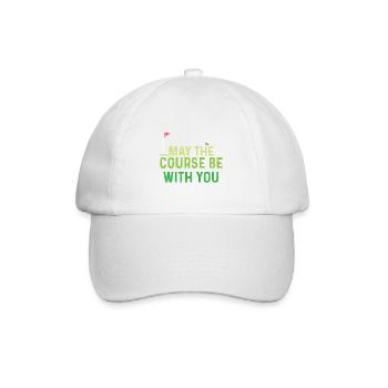 Course with you. Athlete Poison - Baseball Cap - white/white - Front