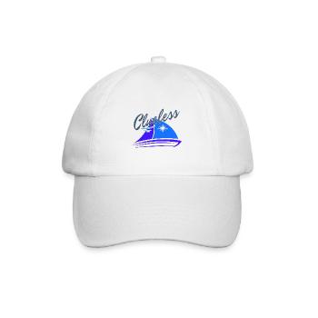 Clueless crew sailor skipper sailingboat sail - Baseball Cap - white/white - Front