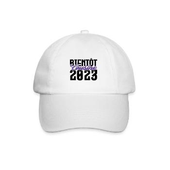 Cadeau Annonce grossesse bientôt Cousine 2023. - Casquette classique - blanc/blanc - Devant
