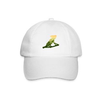 Chameleon - Baseball Cap - white/white - Front
